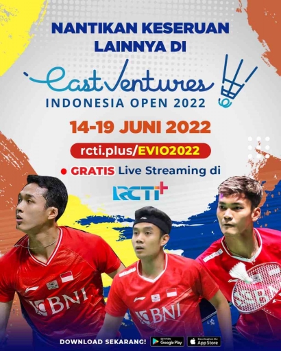 East Ventures Indonesia Open 2022, Dominasi Ganda Putra Indonesia dalam Merebut Gelar Juara