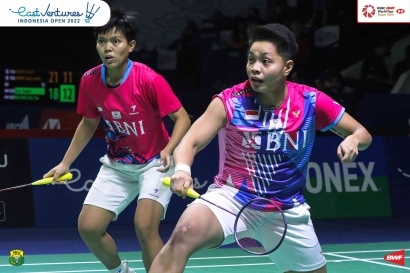 Debut Pertama Apriyani Rahayu/Siti Fadia Silva Ramadhanti, Berhasil Melaju ke Quarter Final Indonesia Open 2022