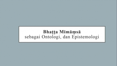 Apa itu Filsafat Bhatta Mimamsa?