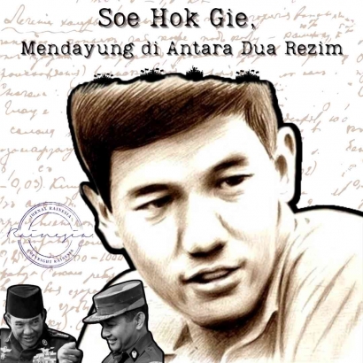 Soe Hok Gie, Mendayung di Antara Dua Rezim
