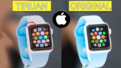 Perbedaan Apple Watch Original dengan Tiruan