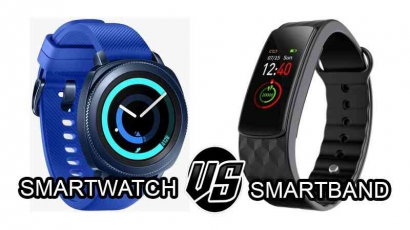 Perbedaan Smartwatch dan Smartband, dari Fitur, Harga, dan Bentuk