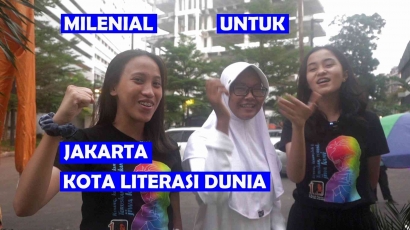 Milenial untuk Jakarta Kota Literasi Dunia