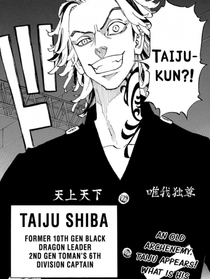 Baca Manga Tokyo Revengers Chapter 258: Shiba Taiju Kembali Muncul, Touman Comeback!