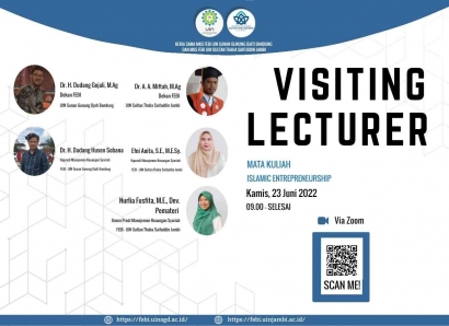 Visiting Lecturer "Islamic Entrepreneurship"