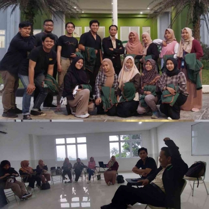 16 Mahasiswa Unusia, Rapat Bareng dengan DPL di Kampus Unusia B Kemang-Bogor