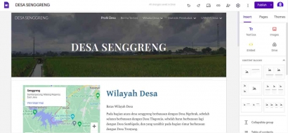 Tingkatkan Branding Desa, KKN UM 2022 Kembali Hidupkan Aplikasi "Pesona Desa Senggreng"