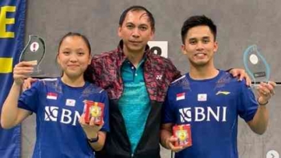 Pasangan Ganda Campuran Indonesia Raih Gelar Nantes International Challenge 2022