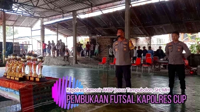 HUT Bhayangkara Ke-76: Polres Samosir Gelar Pertandingan Olahraga, Seni dan Budaya Bertajuk Kapolres Cup 2022 