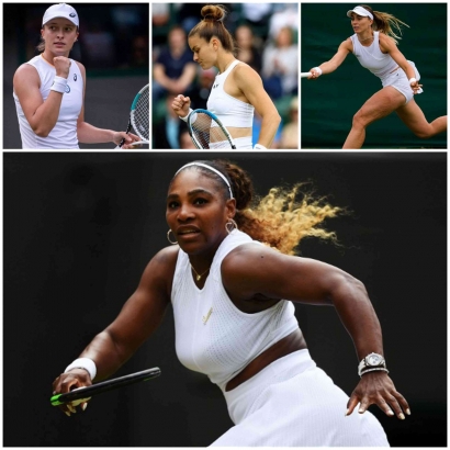 Wimbledon 2022: Swiatek, Badosa, dan Sakkari Melaju, Serena Tersingkir
