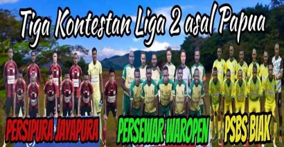 Menatap Liga 2, Ini Penilaian Suporter untuk Tiga Kontestan Asal Papua