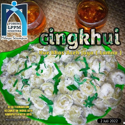 Cerita di Balik Chingkui, Kuliner Khas Desa Teumareum, Indra Jaya Aceh