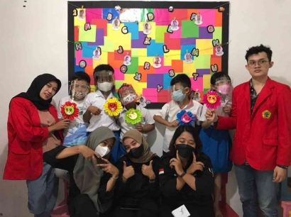 Anak Berkebutuhan Khusus Juga Bisa Loh! Mahasiswa Untag Surabaya KKN bersama ABK TK Inklusi Cemara Surabaya
