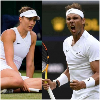 Wimbledon 2022: Nadal Belum Terbendung, Paula Badosa Tersandung