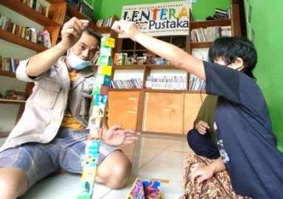 Lebih Ceria, Progres Anak Difabel di Taman Bacaan Lentera Pustaka Bogor