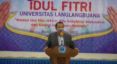 Silaturahmi Itu Penting - Halal Bihalal Universitas Langlangbuana Bandung