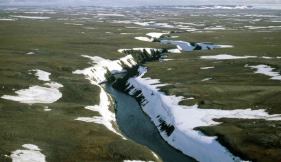 The Melting of Permafrost Ice in the North and Its Relevance To Climate Change