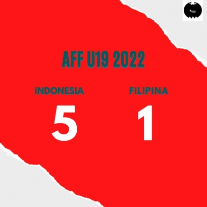 Hasil Piala AFF U19 2022: Hattrick Rabbani Tasnim Warnai Kemenangan Indonesia U-19 atas Filipina U-19