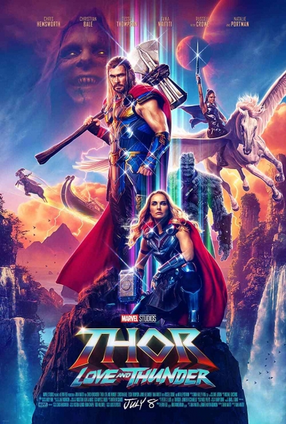 "Thor: Love and Thunder", Perjuangan Para Dewa dalam Kekuatan Sebuah Cinta