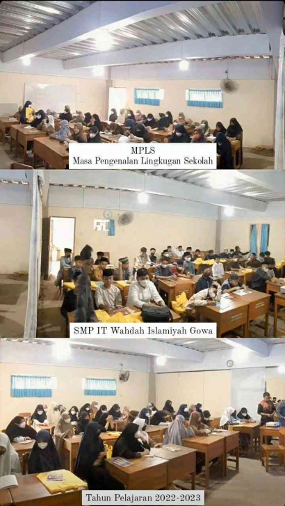 Masa Pengenalan Sekolah SMPIT Wahdah Islamiyah Gowa