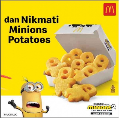 Analisis Strategi Kreatif Iklan McDonalds: Minions Potatoes