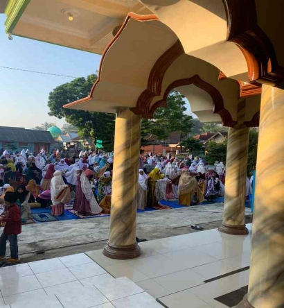 Antusiasme Masyarakat Desa Banjarejo Pakis Menyambut Hari Raya Idul Adha 1443 H