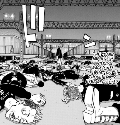 Baca Manga Tokyo Revengers Chapter 262: Mikey Menggila, Sanzu dan Hanma pun Pingsan Dihajar!