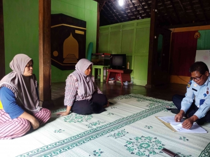 PK Bapas Wonosari Kunjungi Keluarga WBP Guna Susun Litmas Asimilasi di Rumah