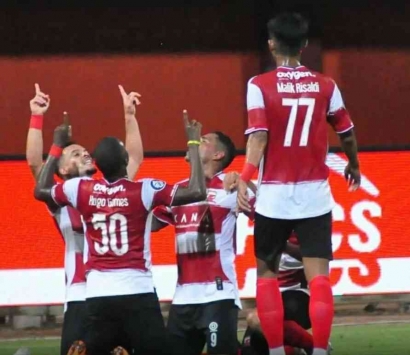 Madura United Pesta Gol di Laga Perdana Liga 1 2022/2023