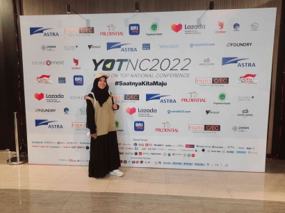 Menghadiri Acara Young On Top Nasional Conference (YOTNC 2022)