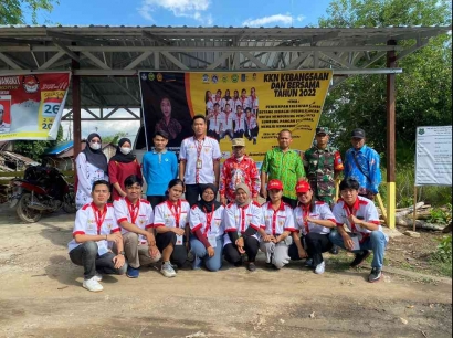 Mahasiswa KKN Kebangsaan Siap Mengabdi di Desa Sei Jangkit, Kapuas