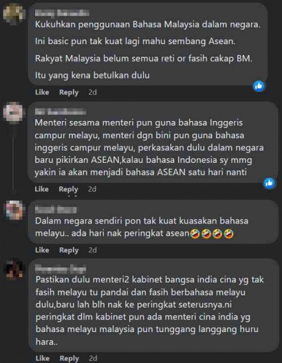 Bahasa Melayu Malaysia Jadi Bahasa kedua Asean, Bisa Tidak?