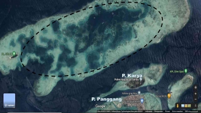 Rencana Maldivikasi (Reklamasi) Perairan Karang Semakdaun, Pulau Panggang, Kepulauan Seribu, DKI Jakarta