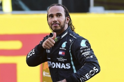 Persembahan dari Hamilton pada Balap Ke-300 di French Grand Prix