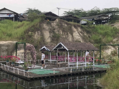 Telaga Biru, Surga Tersembunyi di Kabupaten Tangerang