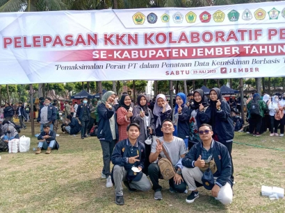 Desa Gumelar Kecamatan Balung, Potensi Desa Mandiri, dan Dukungan untuk DTKS bersama Mahasiswa KKN Kolaborasi Kelompok 100