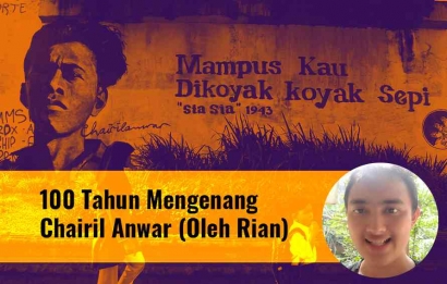 Kesah Puisi: Puisi untuk Chairil Anwar