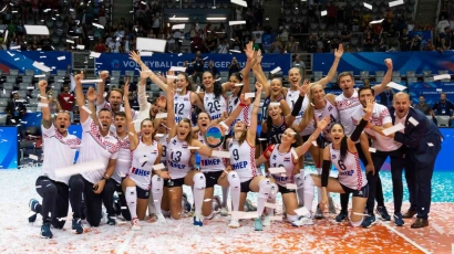 Juarai Volleyball Challenger Cup, Kroasia dan Kuba Jadi Penantang di VNL 2023