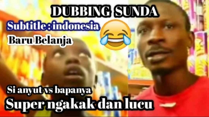 Ada Versi Subtitle: Indonesia Baru Belanja Anyut Vs Bapa || Dubbing Sunda Lucu Dubber