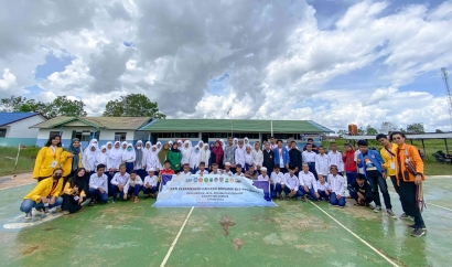 Mahasiswa KKN Kebangsaan Desa Bentuk Jaya Melakukan Sosialisasi dalam Meningkatkan Kesadaran Pentingnya Pendidikan Berkelanjutan