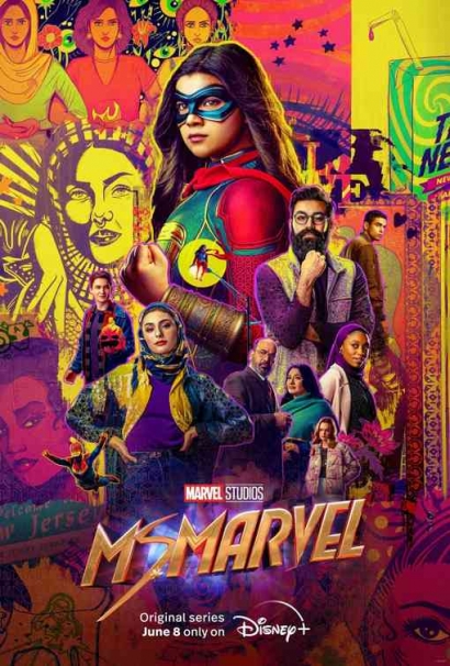 Serial "Ms. Marvel", Superhero Baru yang Memiliki Darah Keturunan Muslim Pertama di Marvel Cinematic Universe