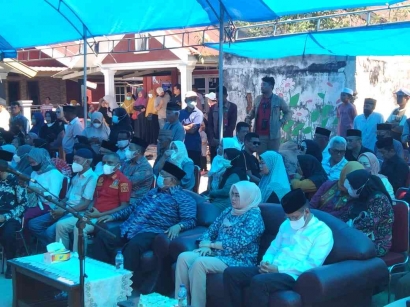 Kakanwil Kemenkumham Sultra Hadir di Rumah Duka Adik Ketua DPRD Provinsi Sultra