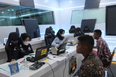 Eazy Passport Kolaborasi Akademi Kepolisian dengan Imigrasi Semarang