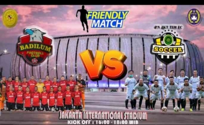 Friendly Match Badilum Vs PN Jakarta Timur