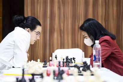 Putri Indonesia Berpeluang Mengimbangi Serbia di Babak Kedelapan 44th FIDE Chess Olympiad 2022
