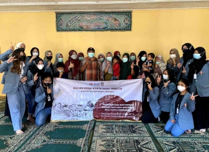 KKN-T UPI 2022: Penyelenggaraan Sosialisasi dan Edukasi Mengenai Virus PMK di Desa Cikoneng, Cibiru Wetan