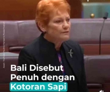 Gambar Artikel Senator Pauline Hanson dan Kebutaannya tentang Bali