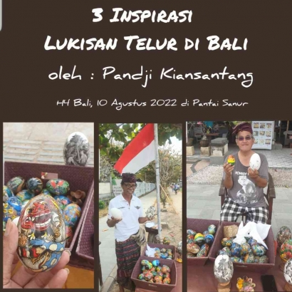 3 Inspirasi "Lukisan Telur" di Bali