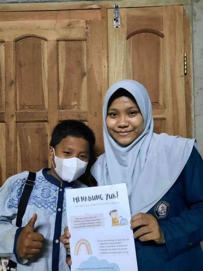 Mahasiswa KKN UNDIP Perkenalkan Menabung pada Anak-Anak di Kota Depok
