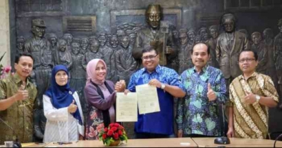 Penandatanganan Nota Kesepakatan Kerja Sama Yayasan Tunas Timur Dengan Universitas Dr. Soetomo  Surabaya